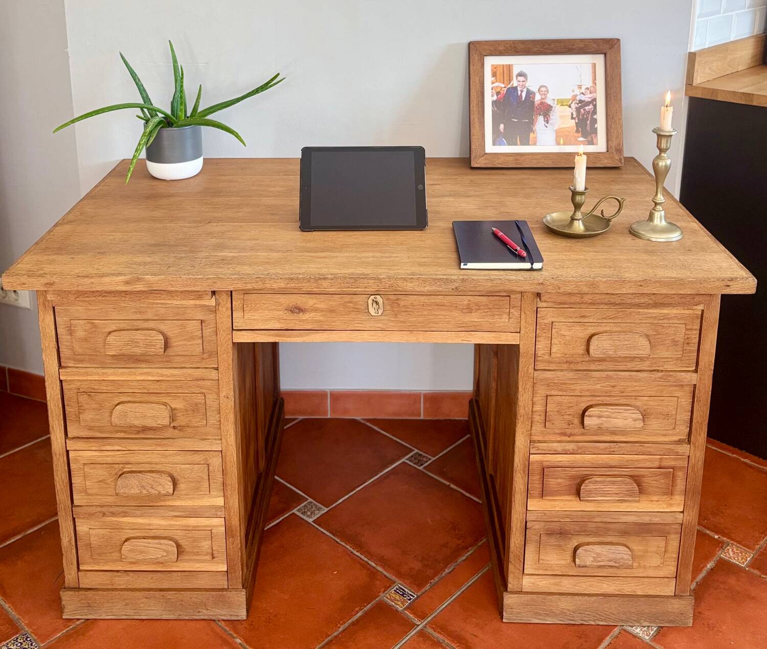 Bureau de maître d'école américain