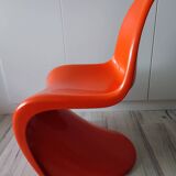 Chaises Panton orange 1974