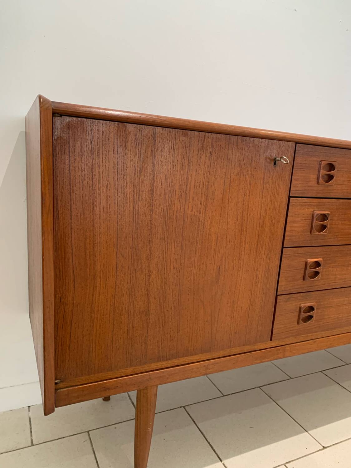 Vintage Scandinavian Sideboard Circa 1960