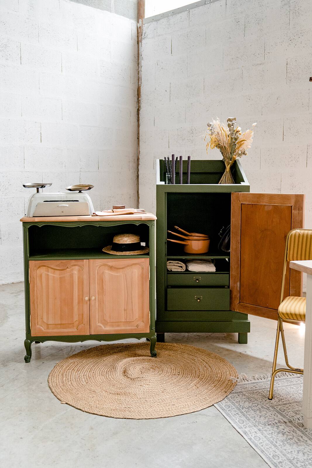 Low vintage sideboard