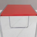 Table Thonet B9/b en acier tubulaire, conçue par Marcel Breuer, années 1930