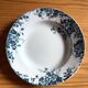 Deep ironstone plate from Saint Amand and Hamage
