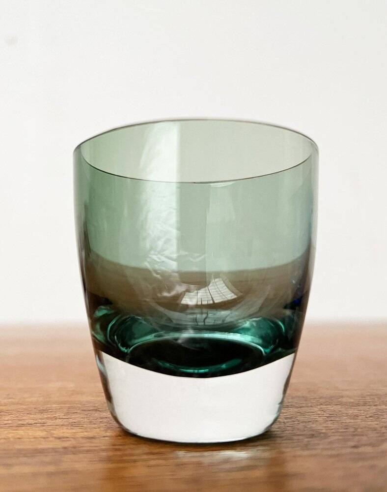 Coloured Space Age shot glasses by Gral, mid-century German, 1960s, set of 5.