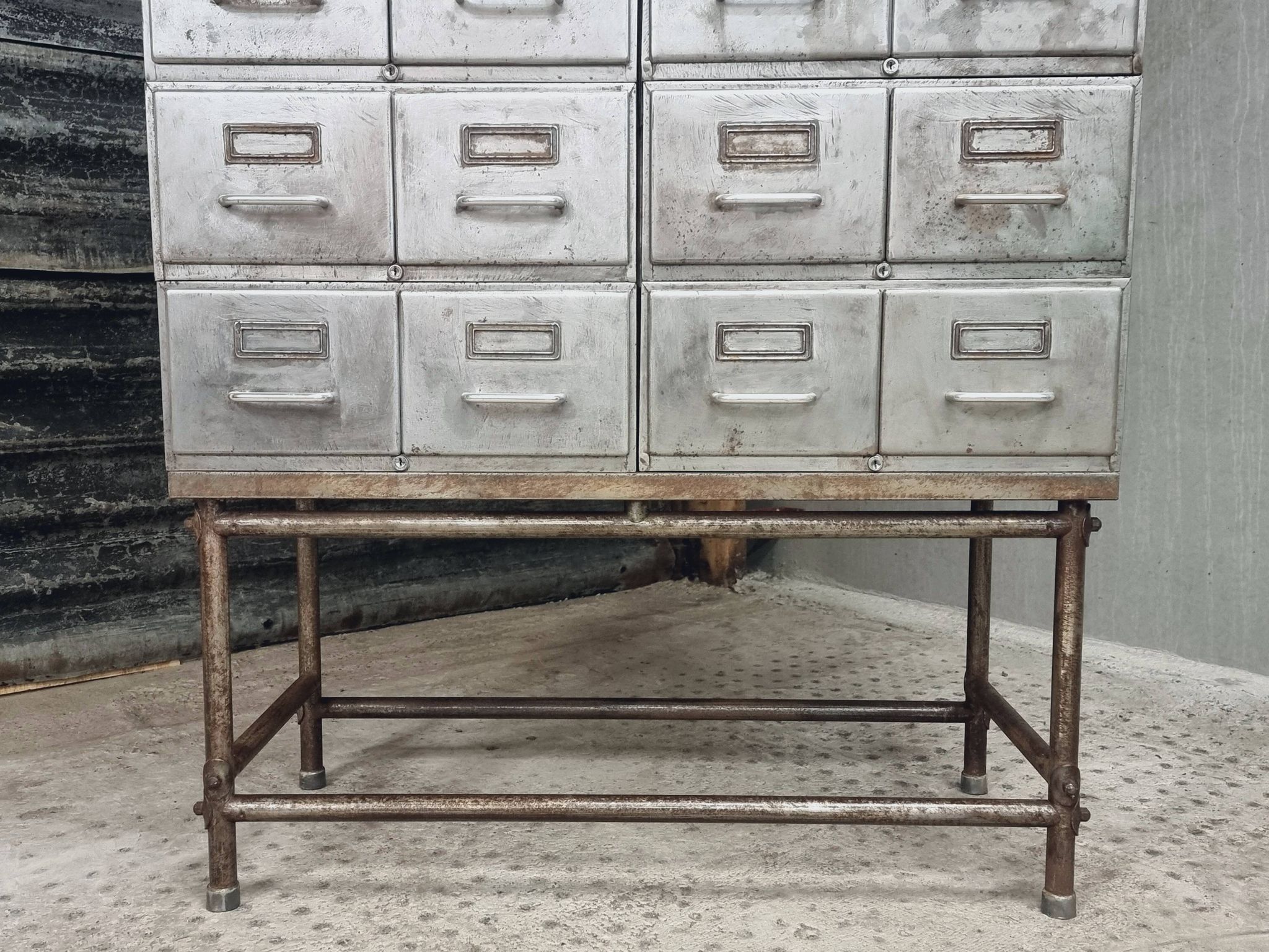 Industrial drawer cabinet filing cabinet hobby cabinet made of iron