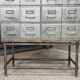 Industrial drawer cabinet filing cabinet hobby cabinet made of iron