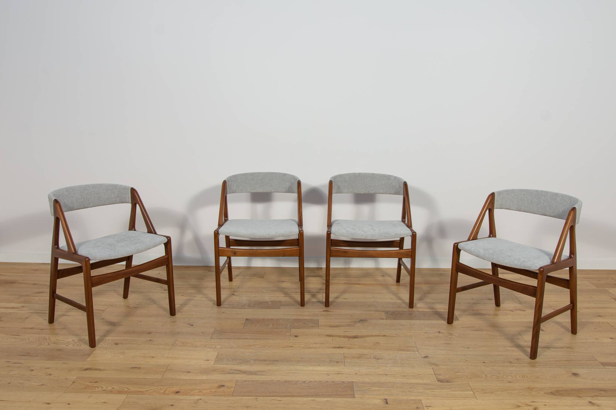 Mid-Century Teak Dining Chairs, Denmark 1960s, Set of 4