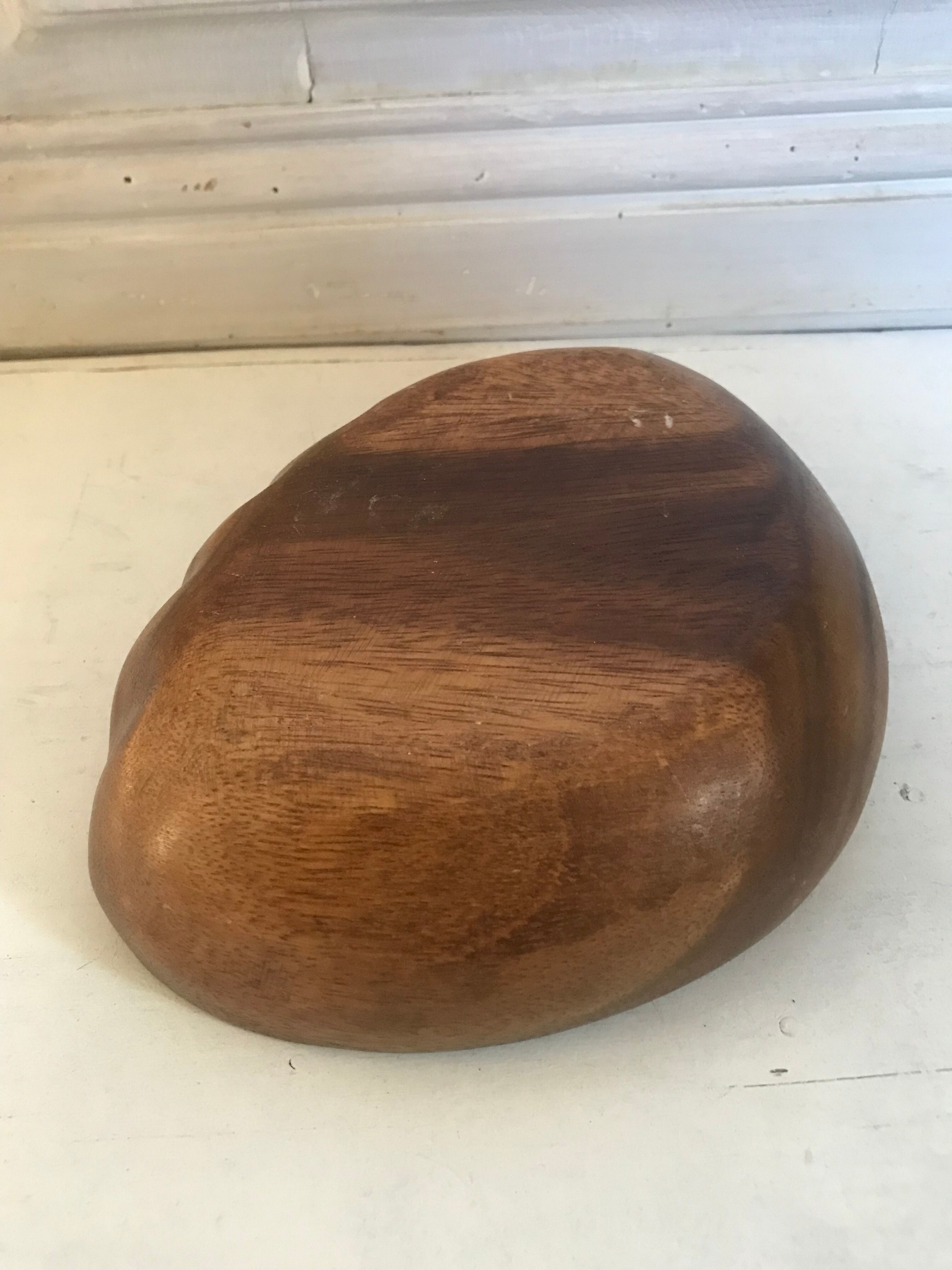 Vintage wood and mother-of-pearl pockets