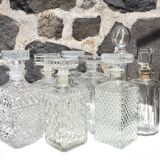 Glass whisky decanter