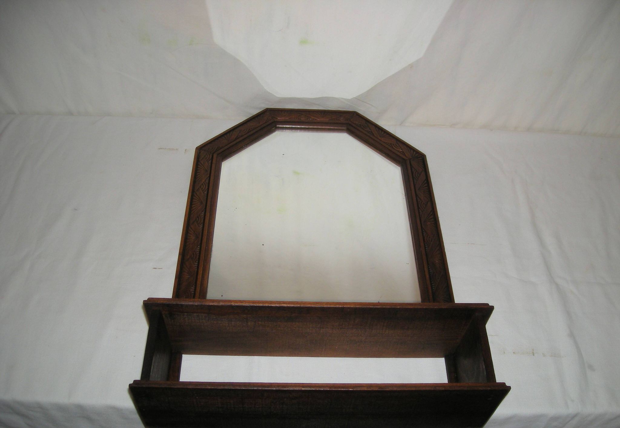 Miroir tablette mural art déco des années 30
