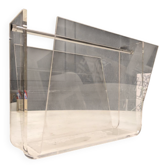 Magazine rack to David Lange