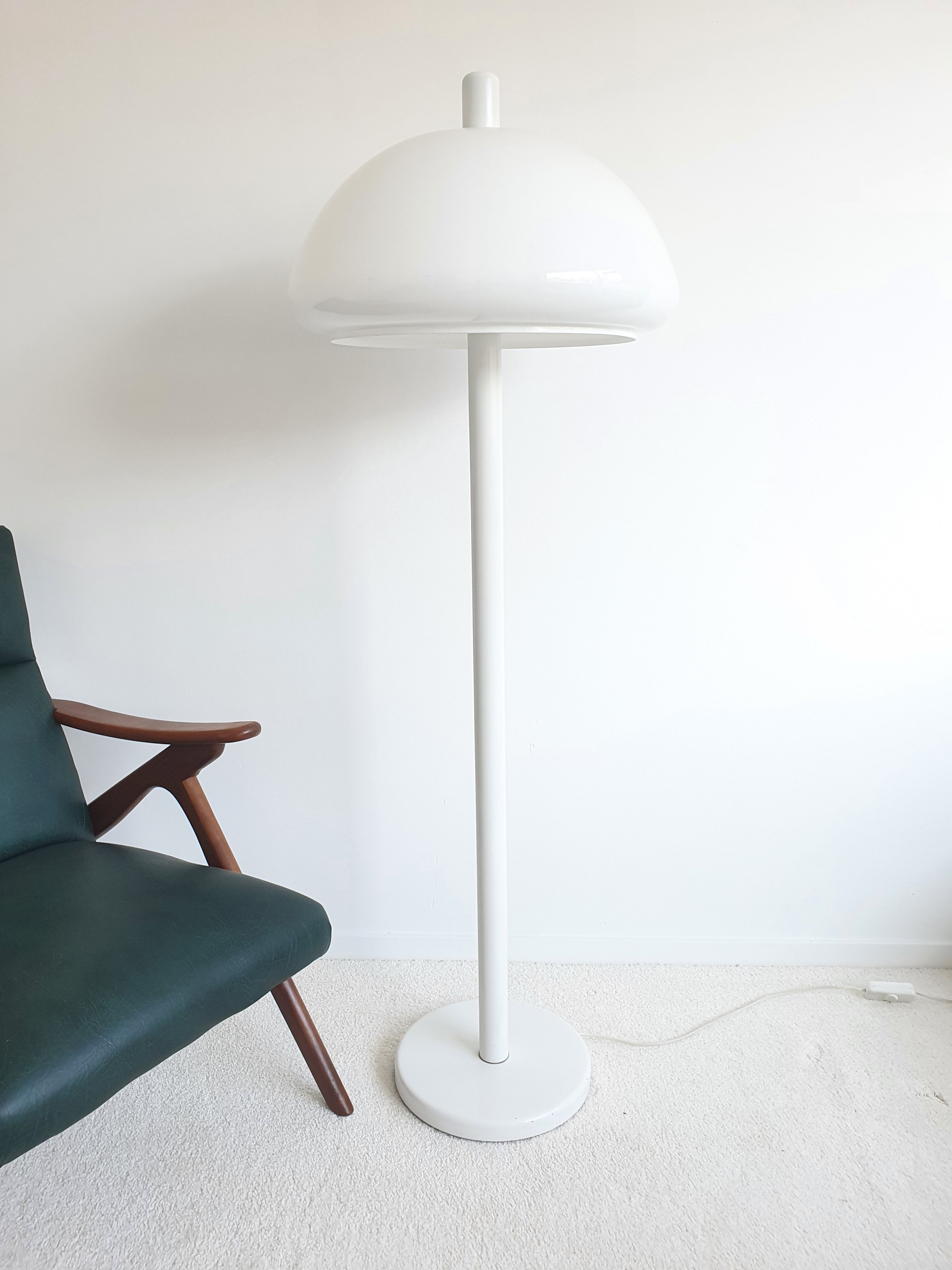 Lampadaire champignon vintage