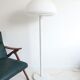 Lampadaire champignon vintage