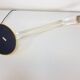 Vintage Cobra Desk Lamp in Brass and Acrylic from Grupo Mci, 1970