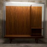 Scandinavian wardrobe 1960 Simat teak