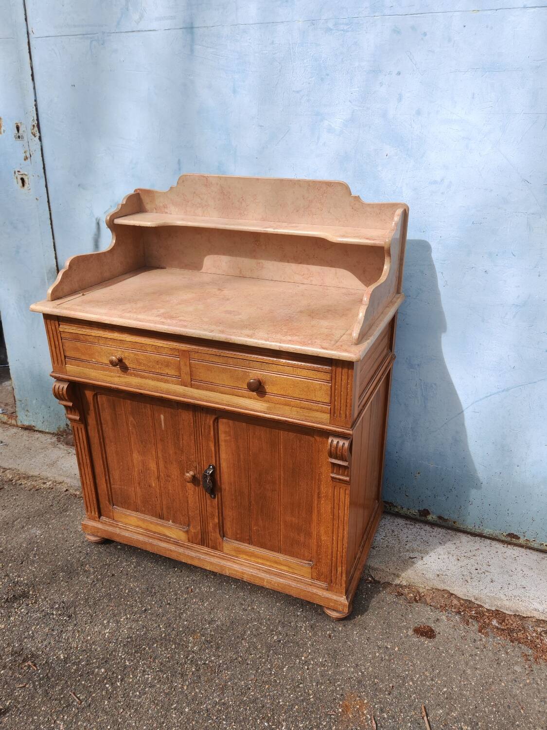 1800 fir chest of drawers