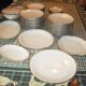 2 Old Small Oval Dishes - Rheinpfalz Hartporzellan Germany