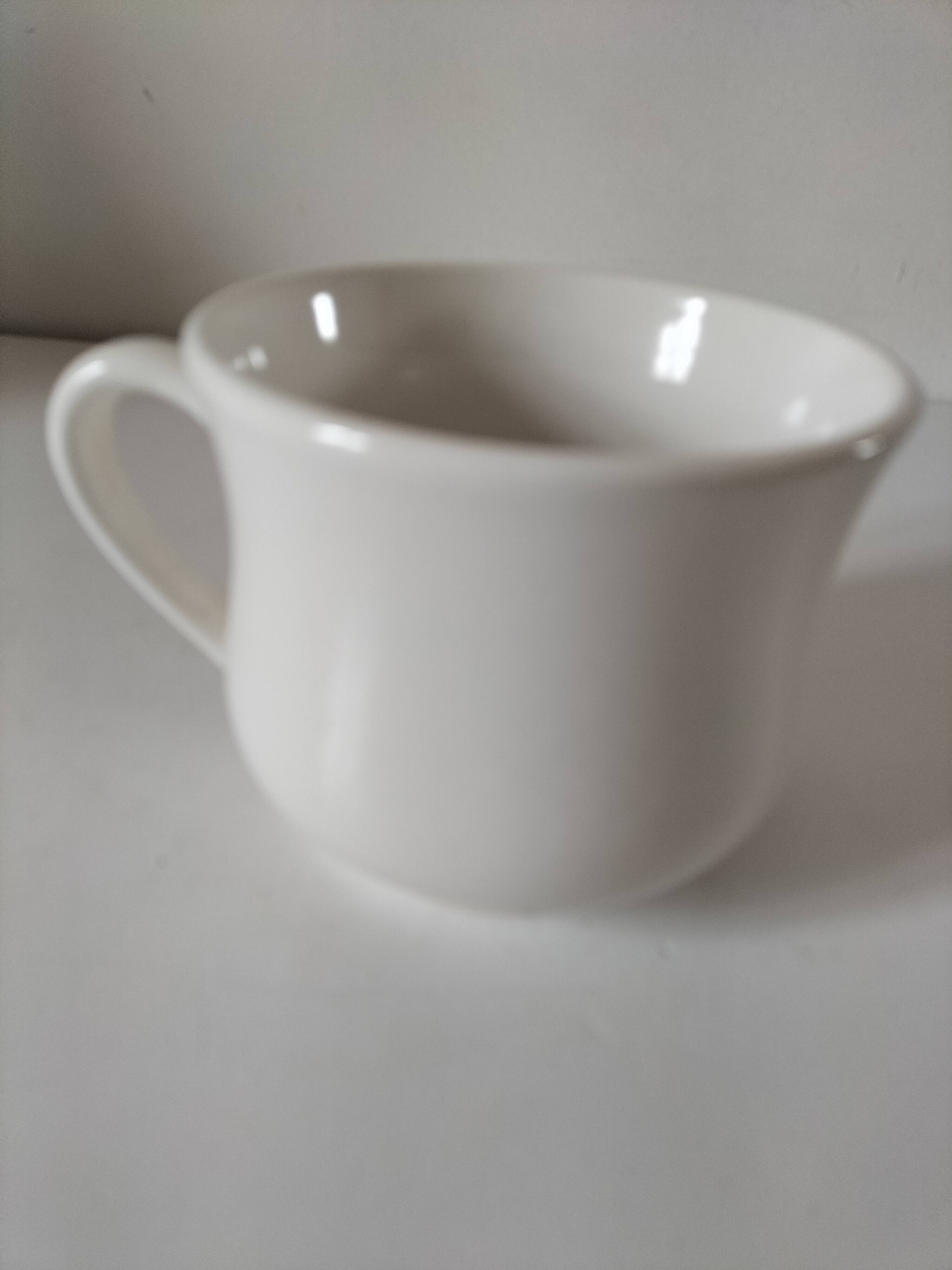 Large breakfast cup Gien floral decoration