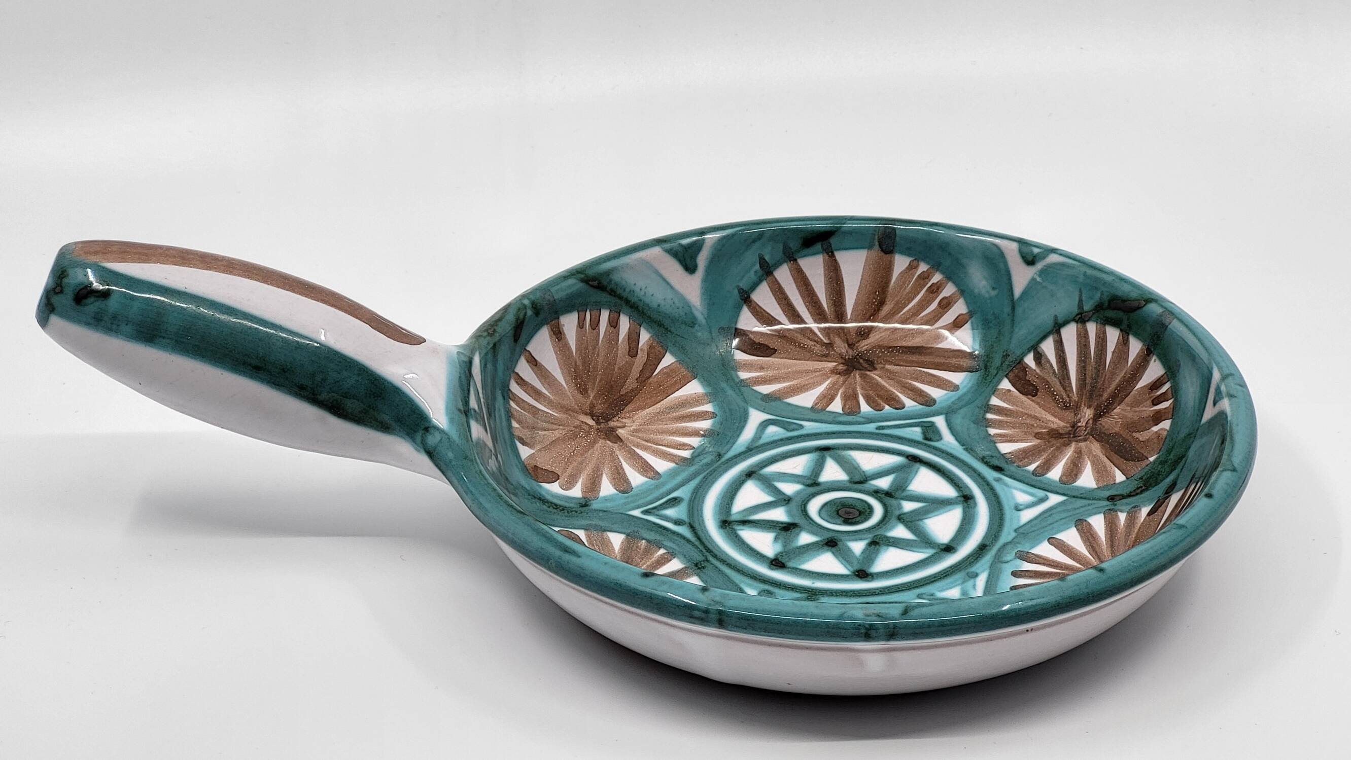 Robert Picault French Ceramic Skillet Vallauris 1960/70 Vintage