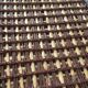 Two tone wicker suitcase