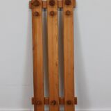 Pine wall coat rack