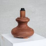 Mid-Century Italian Wooden Table Lamp