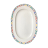 Plat oval Villeroy and Boch service Indian Look