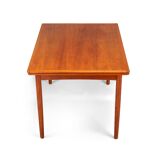 Table à manger extensible en teck danois, années 1960