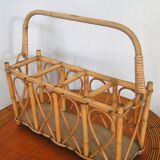 Rattan bottles holder