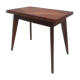 Table pieds compas en chêne années 50