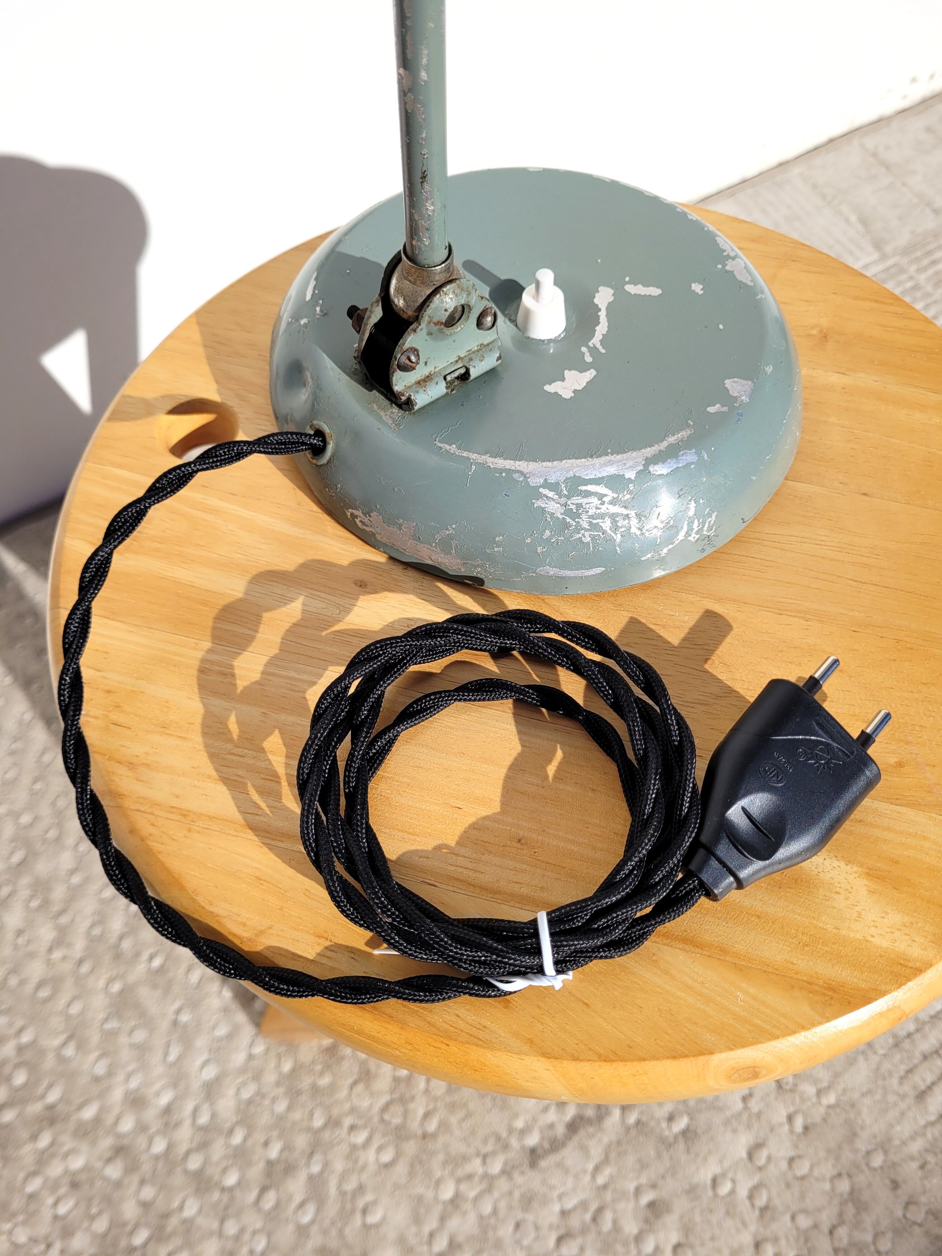 Industrial vintage table lamp