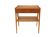 Table de chevet scandinave en teck, AB Carlströms, Suède, 1960
