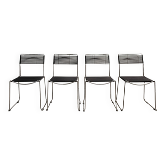 Spaghetti Chairs by Giandomenico Belotti for Alias, 1979, Set of 4