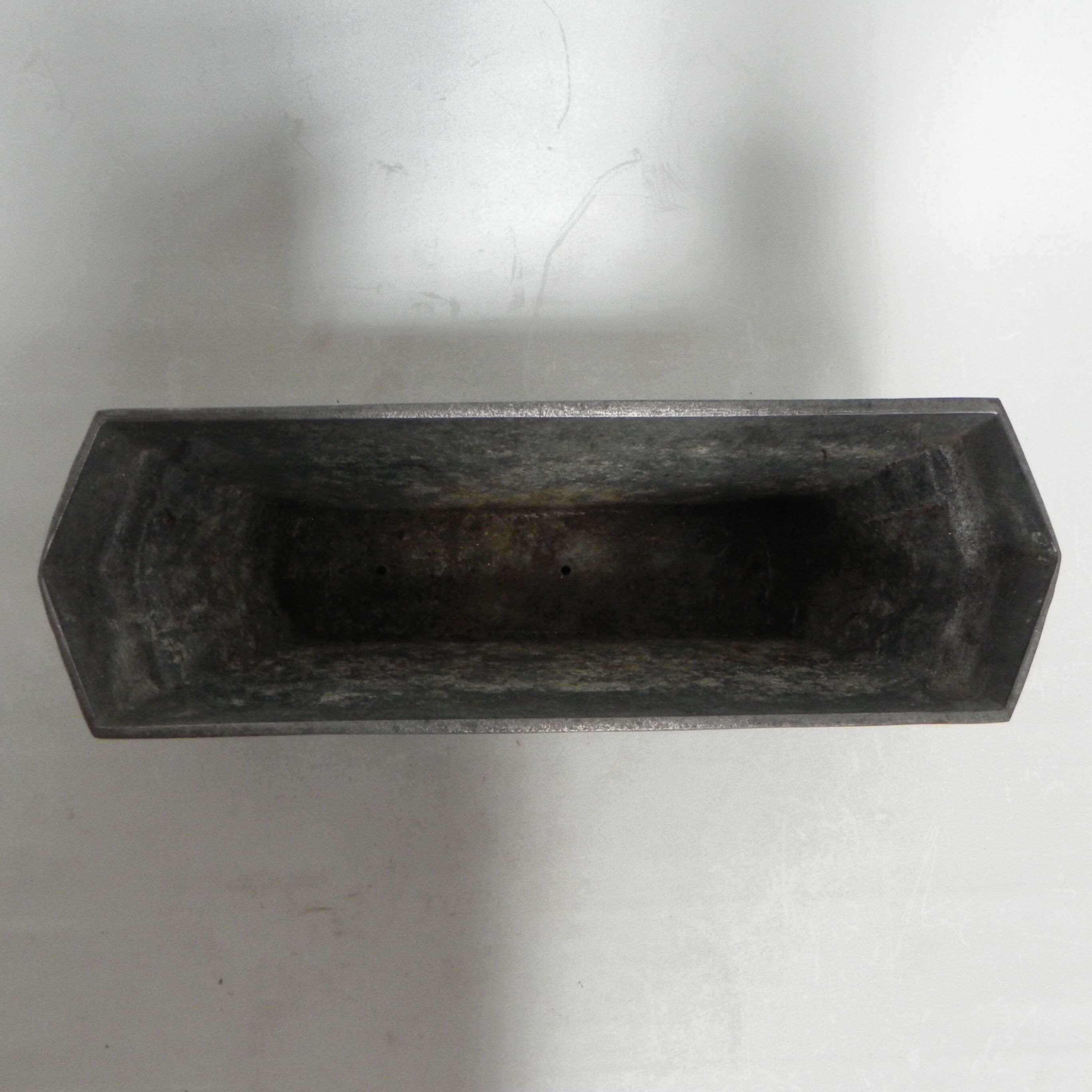 Aluminum art deco vase