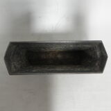 Aluminum art deco vase