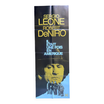 Affiche de cinéma Il était une fois en Amérique Sergio Leone 1984