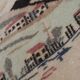 Vintage handmade Turkish rug 130x155 cm