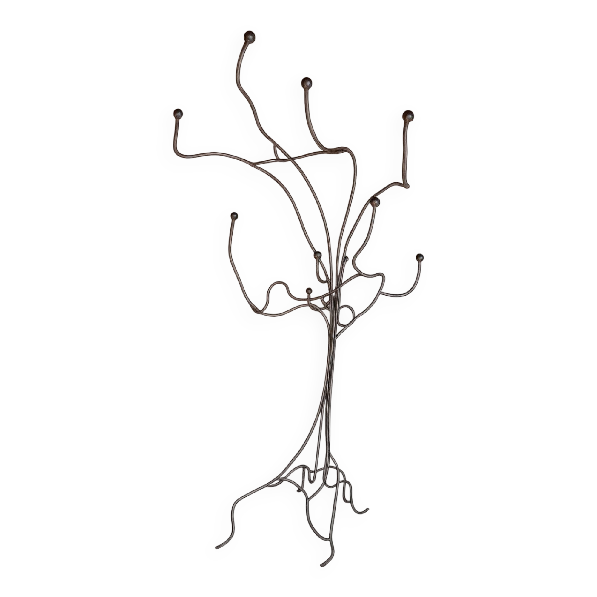 Hat stand – wrought iron art sculpture