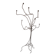Hat stand – wrought iron art sculpture