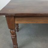Large walnut bistro table