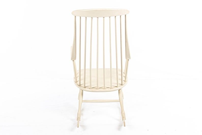 Rocking-chair by Lena Larsson for vintage Swedish Nesto circa 1960