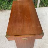 Roche Bobois Scandinavian wooden desk from the 1970s