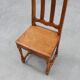 Chaise d'appoint en chêne sculpté, France, XVIIIe siècle