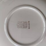 Assiettes plates vintage