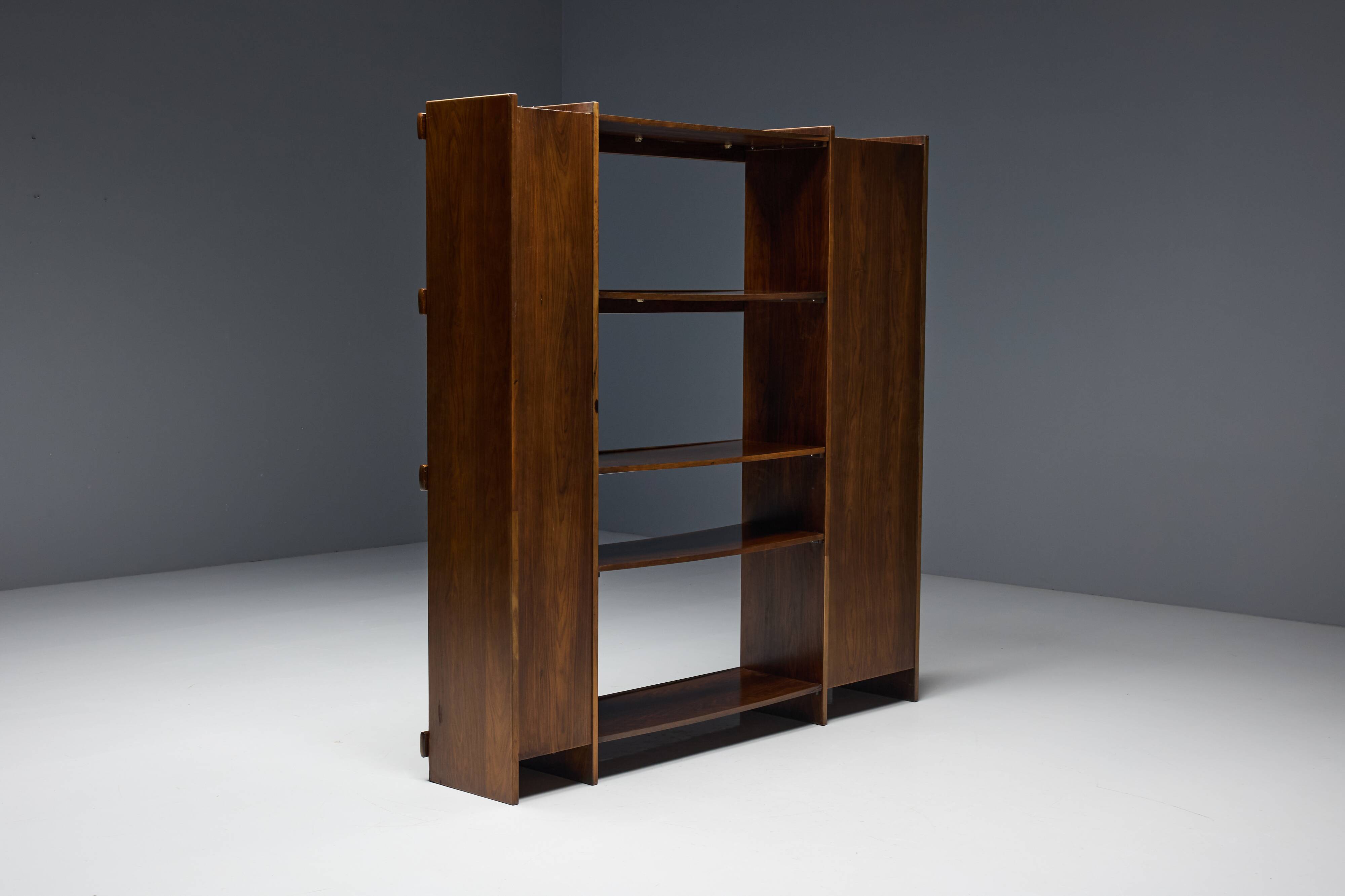 Bookcase 'Adolpho' by Sergio Rodrigues for OCA, Brazil, 1960s
