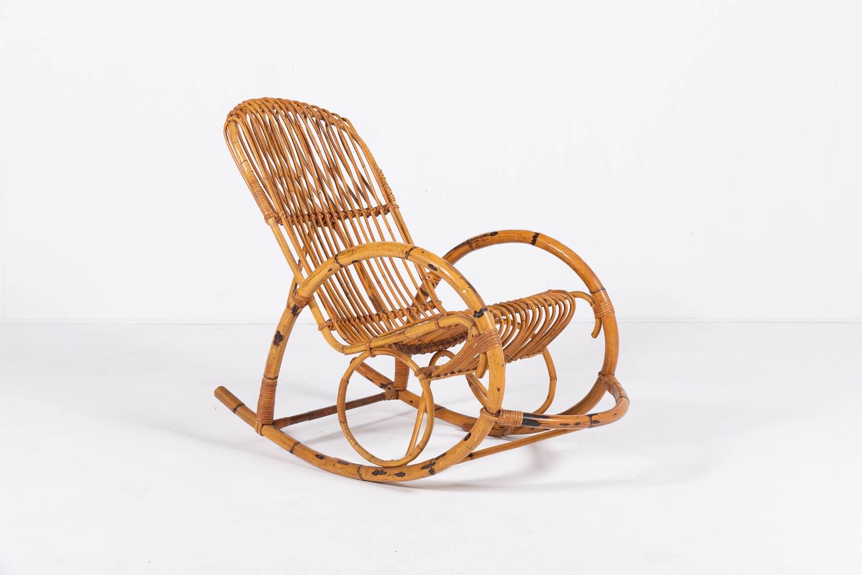 1960's Italian Rocking Chair