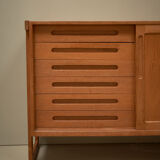 Sideboard danoise en chêne, 1970s