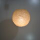 Spherical resin fiber suspension