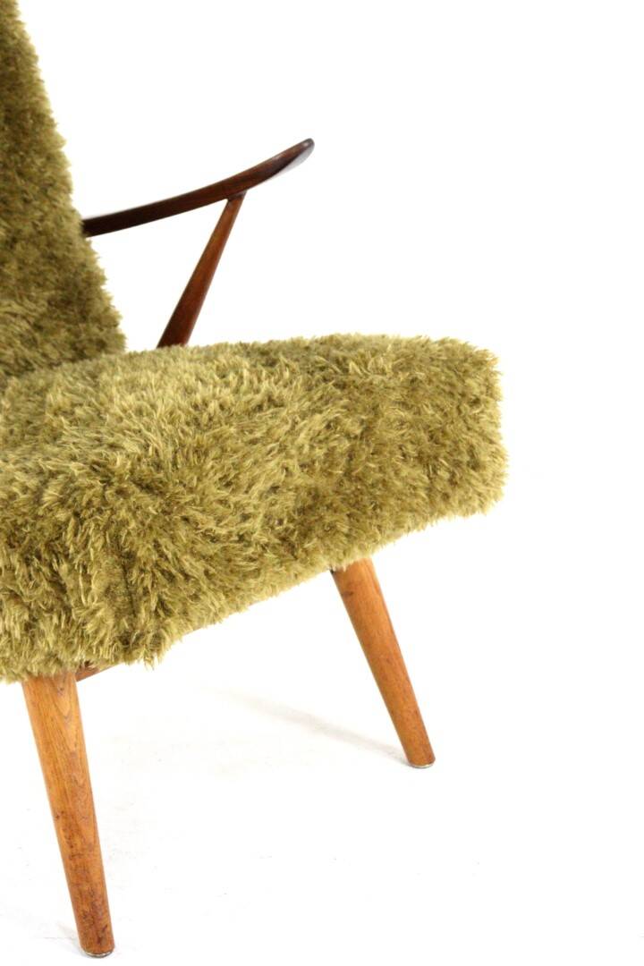 Fauteuil Coja vintage restauré du milieu du siècle 'Zwijndrecht'