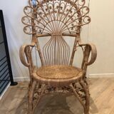 PEACOCK armchair - 60s -