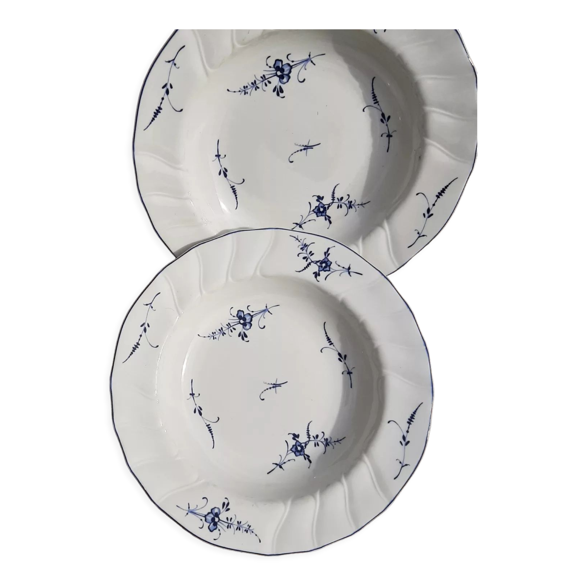 2 Hollow plates Old Luxembourg Villeroy and Boch